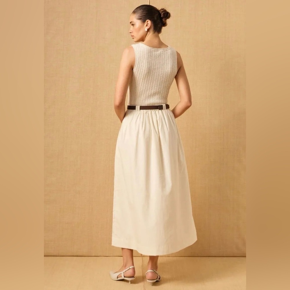 215.  Mon Renn Elemental Knit Combo Dress - Picture 2 of 15